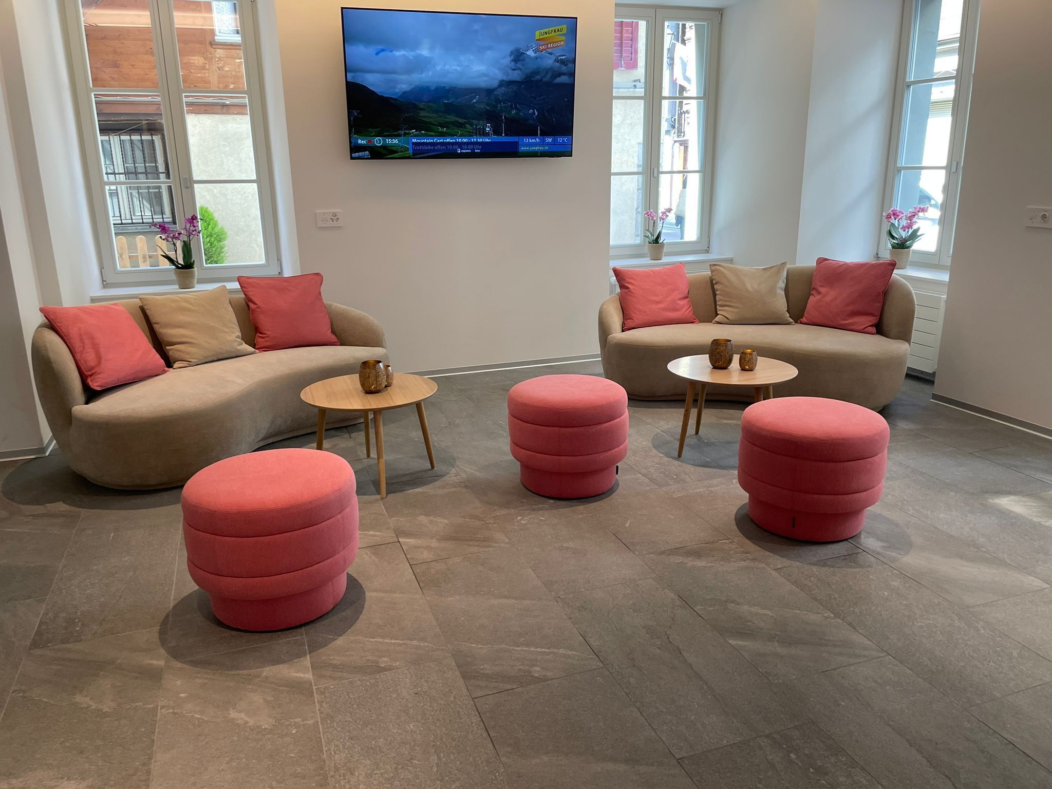 Lobby sitting area