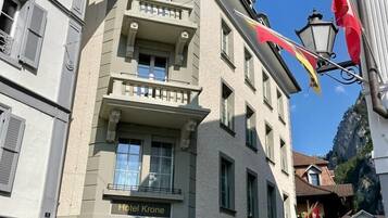 Fassade der Unterkunft