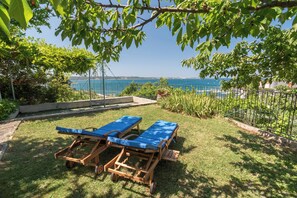 Family Apartment, Bay View | Terrace/patio - Dolce Vista Apt. (Piran)