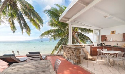 Seaside Serenity: 2BR Oasis on Enchanting Moorea