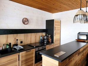 Microwave, oven, dishwasher, toaster