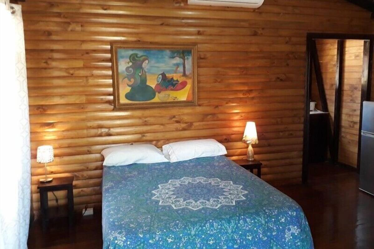 Premium bedding, down duvets, laptop workspace, blackout curtains