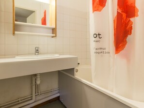 Bathroom - Studio 4 pers Plagne Soleil, balcony, near slopes (Plagne Soleil)