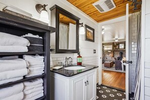 Badewanne, Handtücher