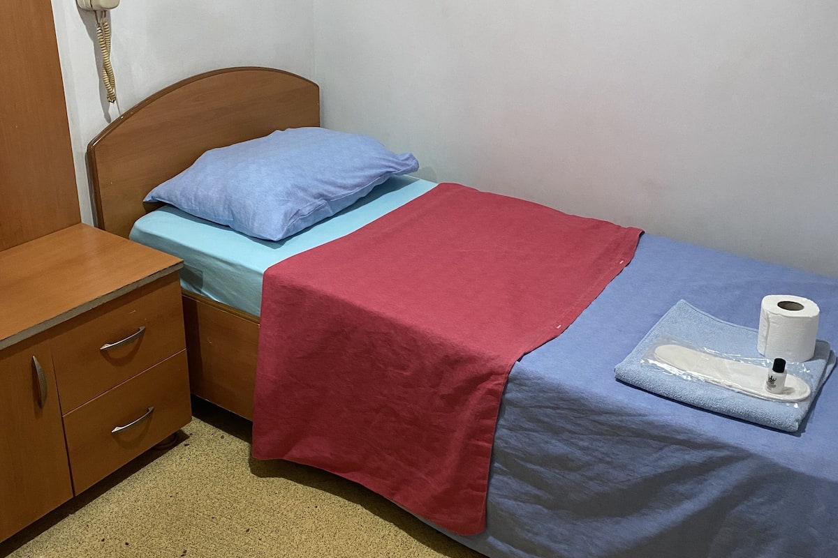Habitación individual económica | 1 habitación, sábanas italianas Frette y ropa de cama de alta calidad
