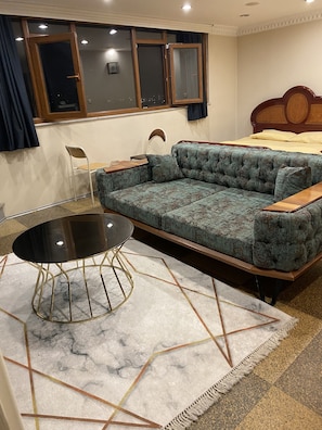 Suite estudio Premier | 1 habitación, sábanas italianas Frette y ropa de cama de alta calidad
