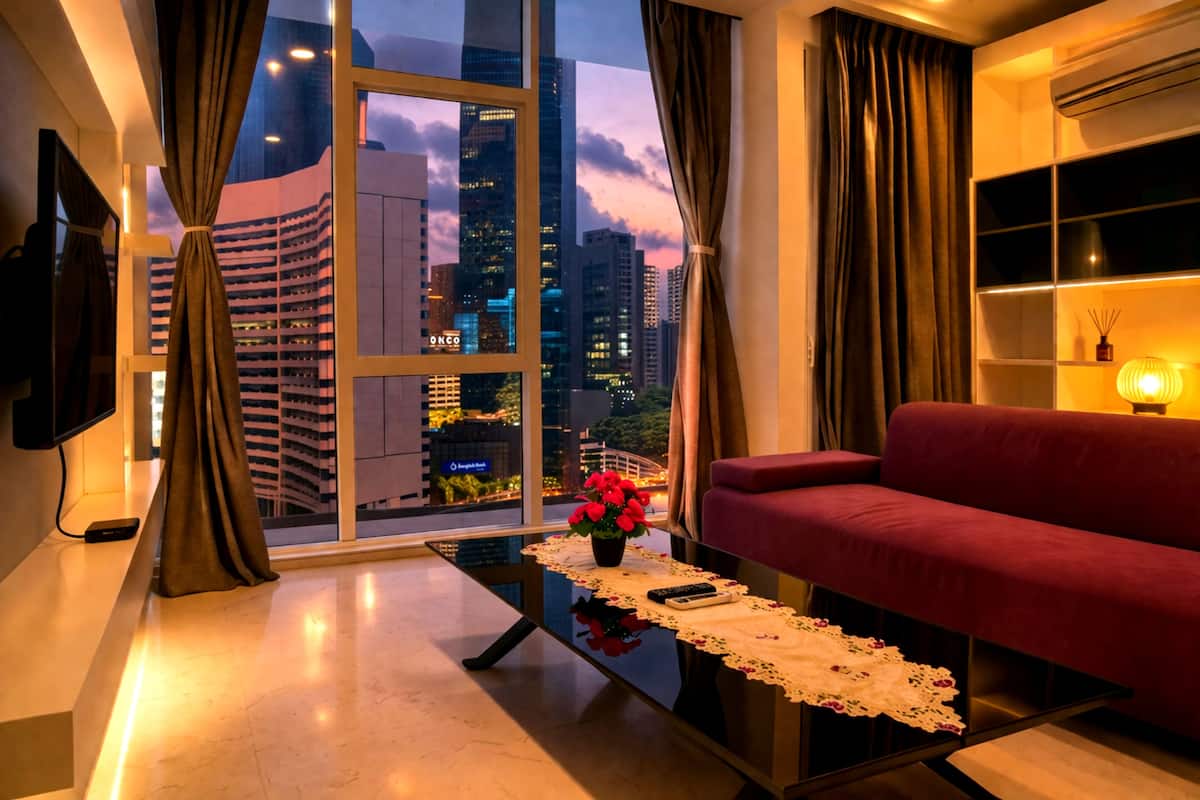 Departamento ejecutivo, 2 habitaciones, vista a la ciudad | Vista a la ciudad