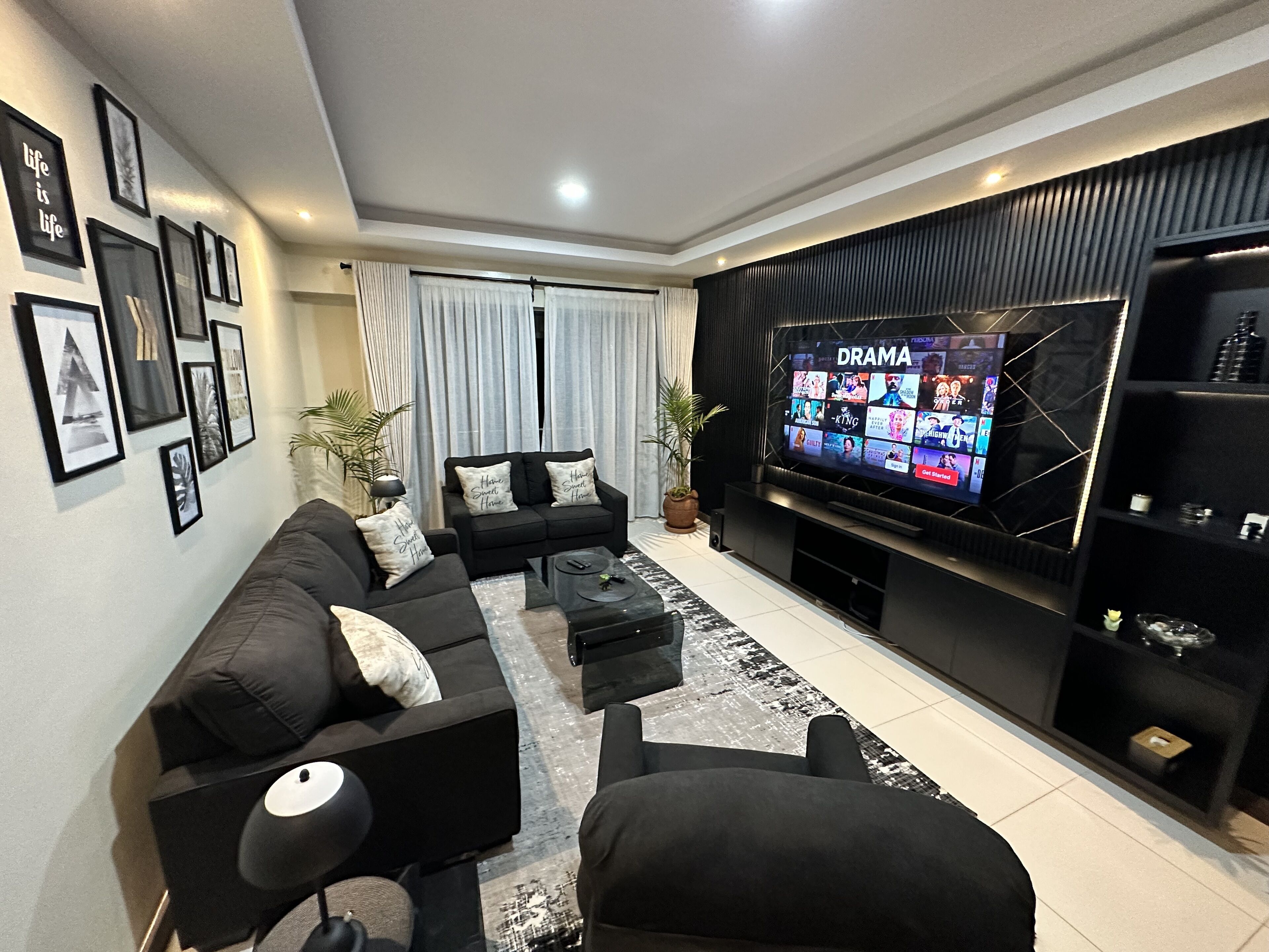 Smart-tv en een stereo