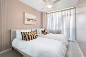 2 habitaciones, tabla de planchar con plancha y wifi gratis