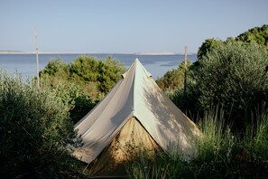 View from property - Ljubac Glamping Bell Tent Robinson (Ljubač)
