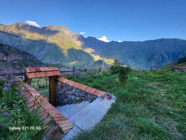 Property grounds - Kazbegi's Peak House: Tranquility and Adventure Await! (Gergeti)