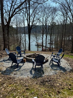 Property grounds - Lake front 2.5 miles from Clemson  with private cove  (Central)