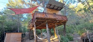 Terrace/patio - TreeHouses Ljubač Glamping Robinson (Razanac)