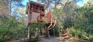 Front of property - TreeHouses Ljubač Glamping Robinson (Razanac)