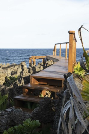 Property grounds - Stunning Oceanfront 5 Bed House with Infinity Pool (West Bay)