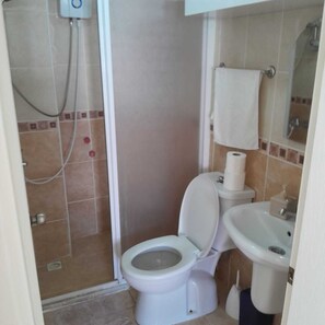 Hair dryer, towels, soap, toilet paper - квартира в новостройке (fethiye)