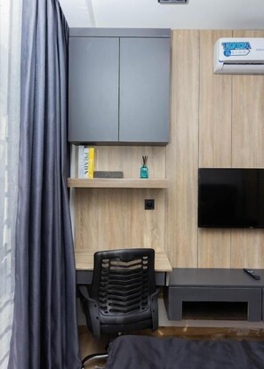 Executive appartement | 1 slaapkamer, geluiddichte muren, gratis wifi