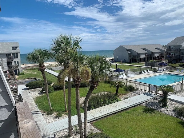 Pool - Ocean Mile Gulf Front Community w/ Pool 3br 3ba near State Park quiet East End (Saint George Island)