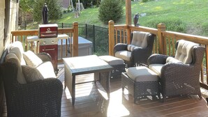 Unclassified image, 2 of 41, button - Sugar Mountain Home- Rustic Chic, Hot Tub, Peloton Bike, Free Bus to Ski Resort (Sugar Mountain)
