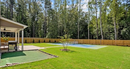 Pickleball, Arcade & Poker Retreat Near Pinehurst!