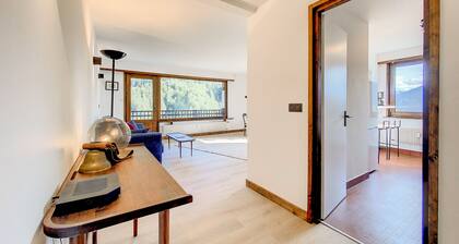 Appartement Ă Flumet (73), 5km Espace Diamant , 60m2, 4 personnes, trĂšs lumineux