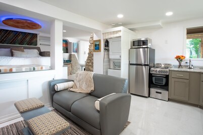 NAPA Suite • Hot Tub • Downtown • Original Art