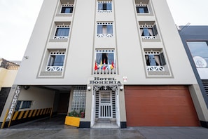 Façade de l’hébergement