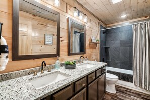 Shower, towels