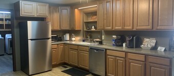 Lakeside Lodge Reelfoot cozy waterfront w greatview 3bdrm 2bth WIFI Bartop table