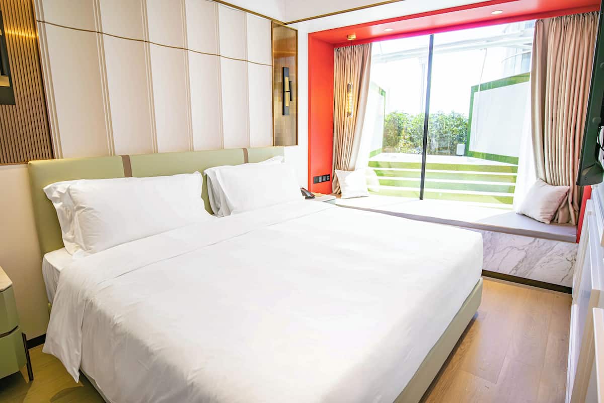 Couette en duvet d'oie, coffres-forts dans les chambres