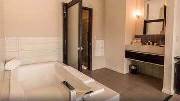 Towels, soap, toilet paper