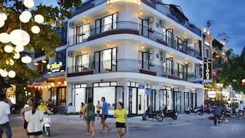 Voorkant van accommodatie