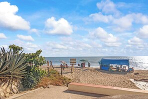 Beach nearby