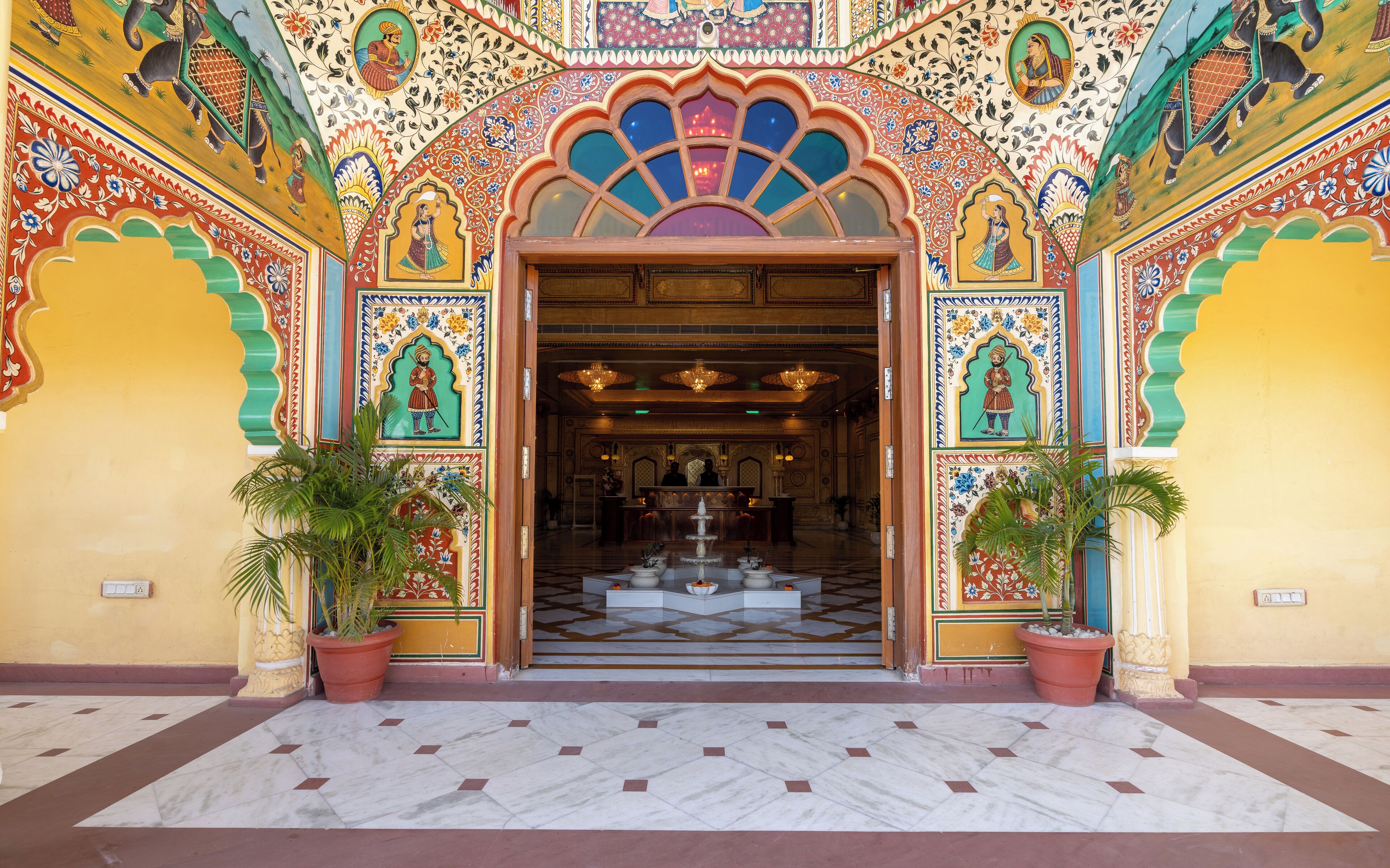 Façade de l’hébergement 