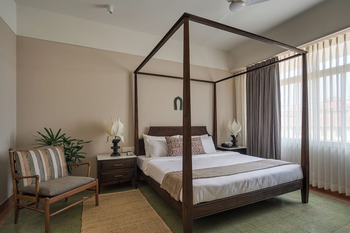 1 phòng ngủ, trang bị nội thất với thiết kế riêng biệt