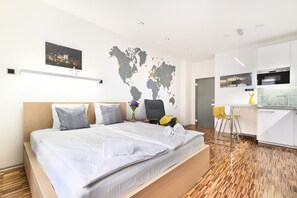 1 Schlafzimmer, Bügeleisen/Bügelbrett, kostenloses WLAN, Bettwäsche