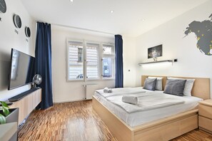 1 Schlafzimmer, Bügeleisen/Bügelbrett, kostenloses WLAN, Bettwäsche