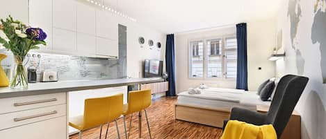 1 bedroom, iron/ironing board, free WiFi, bed sheets