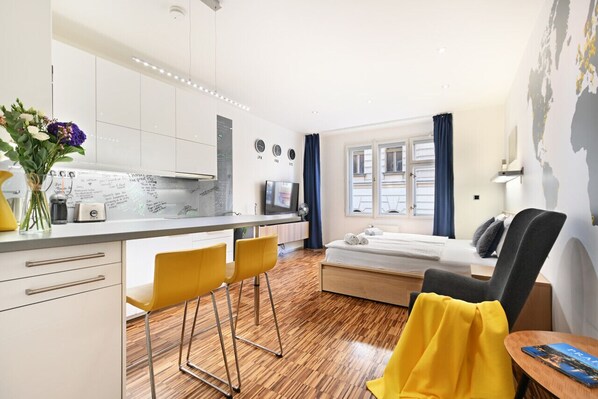 1 bedroom, iron/ironing board, free WiFi, bed sheets