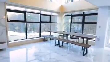 Family Villa, 1 Bedroom, Non Smoking, Mountain View | Living area | Toys, heated floors