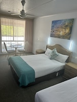 Standard Twin Room | Blackout drapes, iron/ironing board, free WiFi, bed sheets