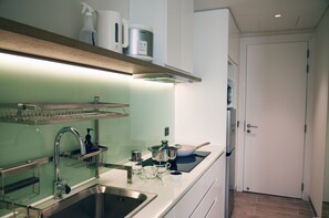 Private kitchen - Studio - Serviced Apartment Sea View - Isla Melocotón Ven67 Phu Quoc (Thành phố Phú Quốc)