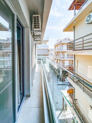 City Studio, 1 Bedroom, City View | Terrace/patio - RodosRooms (Rhodes)