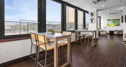 Sleek 2BR Downtown Retreat with Gym