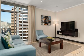 Living area - The Icon 1604 (Cape Town)