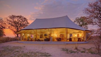 Front of property – evening/night