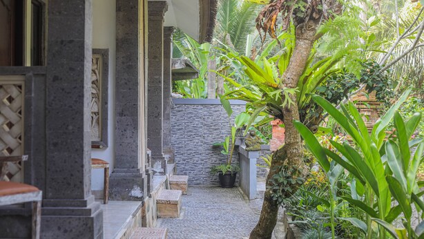Pemandangan taman