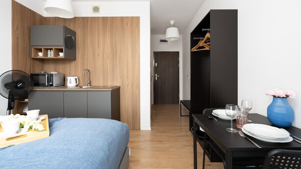Living room - Cozy Kwiatowa Studio by Renters (Poznan)