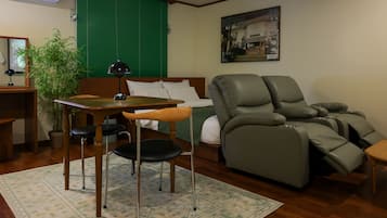 Premium bedding, down comforters, pillowtop beds, individually decorated