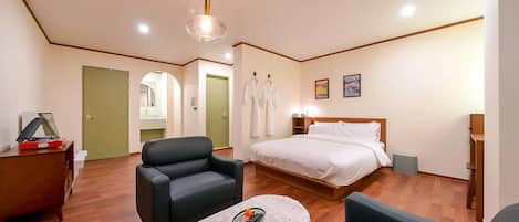 Premium bedding, down duvets, pillow-top beds, individually decorated